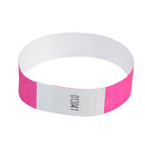 100 Plain Tyvek Wristbands