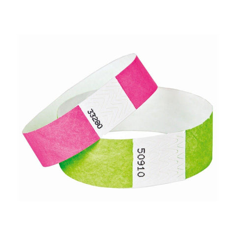 1000 Plain Tyvek Wristbands