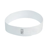 100 Plain Tyvek Wristbands